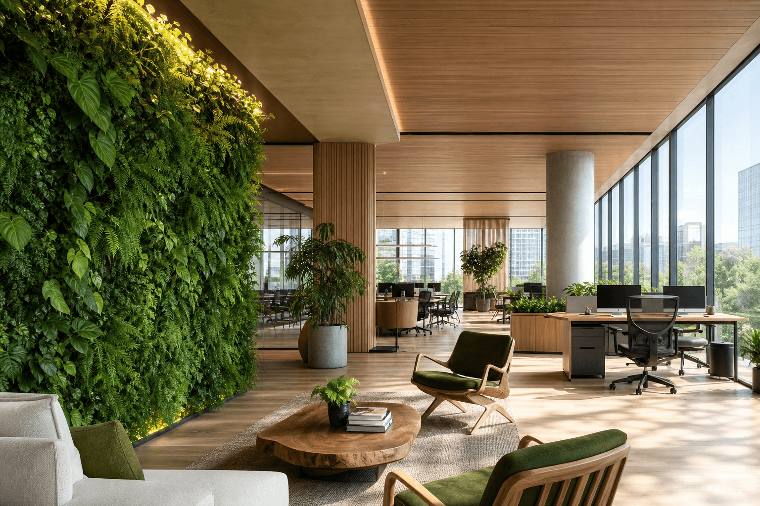 Biophilic Design Moves Into Commercial Studios