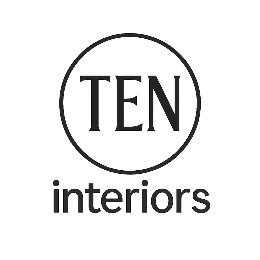 TEN interiors design studio logo